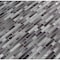 Msi Akaya Nero Interlocking 12 In. X 11.75 In. X 8 Mm Glass Mesh-Mounted Mosaic Tile, 10PK ZOR-MD-0190 - alternate 2